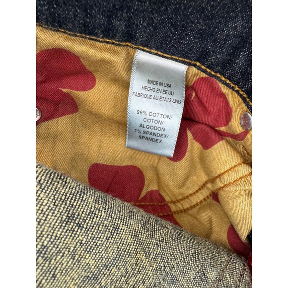 Lucky‎ Brand Jeans Womens 10 American Standard Dungarees Denim Jeans Dark Wash - Picture 12 of 15